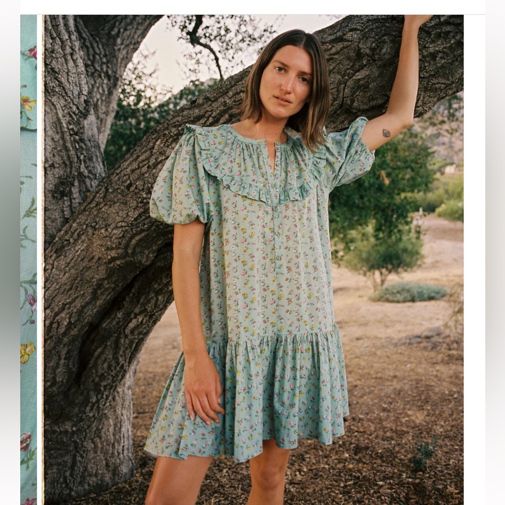 Christy Dawn The Simona Dress Fern Garden size L - Picture 5 of 5